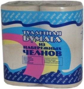 бумага туалетная на втулке 4 рул/уп. /наб.челны изображение бумага туалетная на втулке 4 рул/уп. /наб.челны