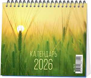 календарь-домик на гребне  6л  времена года, блок офсет,  22с13 /полином