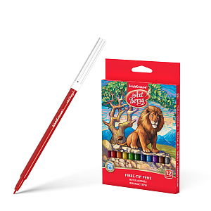 фломастеры 12цв  easy washable  к/к пл/уп 38564 47880 /ek