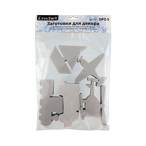 заготовки из пенополистирола транспорт 5шт dpz-s 06 /love2art