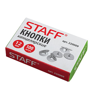 кнопки 12мм 100шт. 220009 /staff