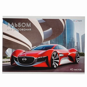 альбом 40л для рис. на скобе /listoff скорость города. мко, выб.лак, 110г/м2, 402601 изображение альбом 40л для рис. на скобе /listoff скорость города. мко, выб.лак, 110г/м2, 402601