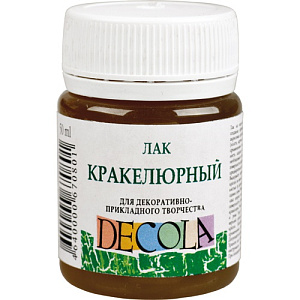 лак кракелюрный 50мл 8628933 /decola
