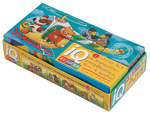 кубики 6шт умные кубики фигурные мы едем,едем,едем  26733 27495 /айрис-пресс