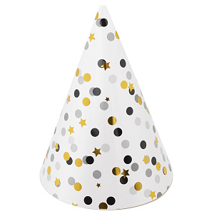 набор колпаков 6шт 16см конфетти 6231761 /волна веселья