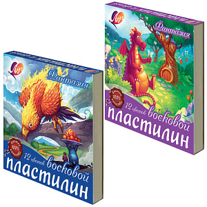 пластилин 12цв. 180г фантазия мягкий карт. уп.+стек 25с1523-08 /луч