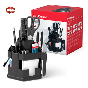 набор настольный office classic, вращающийся, черный 12 /ек изображение набор настольный office classic, вращающийся, черный 12 /ек